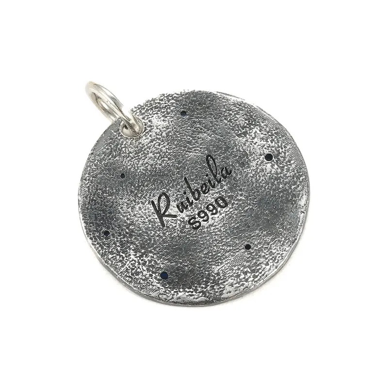 Ruibeila S990 Silver Necklaces Unisex-4