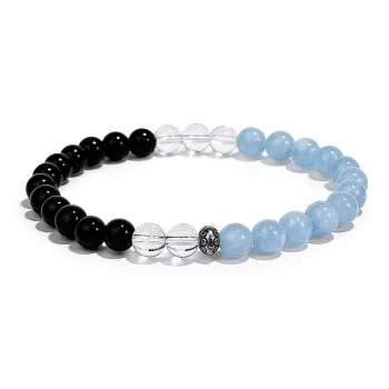 PUTUOSHANWENCHUANG Obsidian Jade Bracelets Unisex