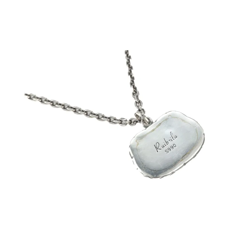 Ruibeila S990 Silver Necklaces Men's-4