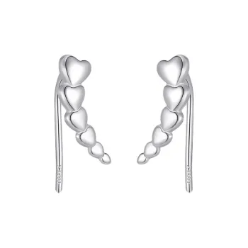 Daisy Dream 999 Fine Silver Stud Earrings Women's
