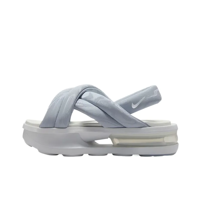 Nike AIR MAX ISLA Beach Sandals Women's Silver Gray-0