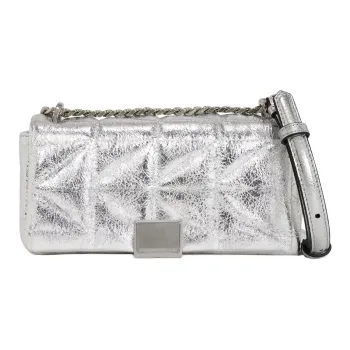 KARL LAGERFELD / Karl Lagerfeld Jeans K/kuilt Metallic Quilted Cross Body Bag