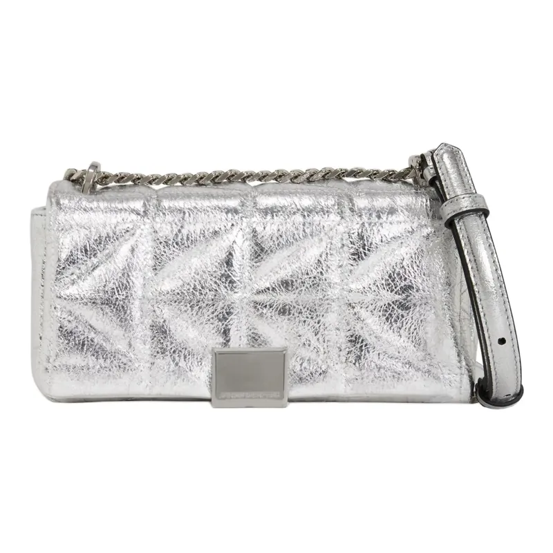 KARL LAGERFELD / Karl Lagerfeld Jeans K/kuilt Metallic Quilted Cross Body Bag-0