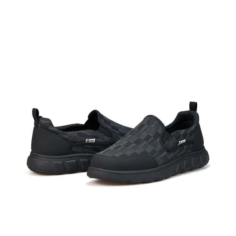 Joy&Mario Men's Casual Shoes Men Low Top Black/Gray/Khaki-4