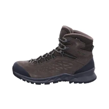 Lowa Explorer Anti Slip Wear Resistant Mid Top Hiking Shoes Men's Umber