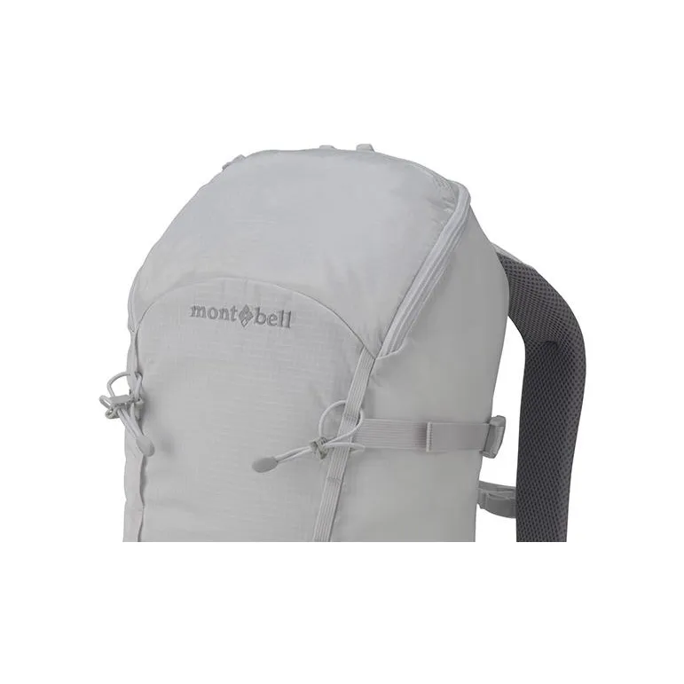MONTBELL Nylon Outdoor Mountaineering Bag Backpack Regular Unisex White-2