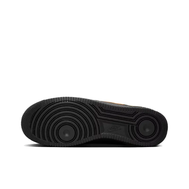Nike Air Force 1 Anti Slip Wear Resistant Low Top Skateboard Shoes Unisex Black-5