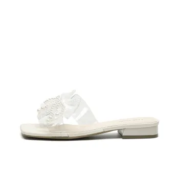 FIVE PLUS Rubber Sole Slide Slippers Women's