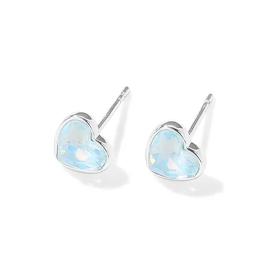 DODOGOGO Alloy S925 Sterling Silver Stud Earrings Women's-3