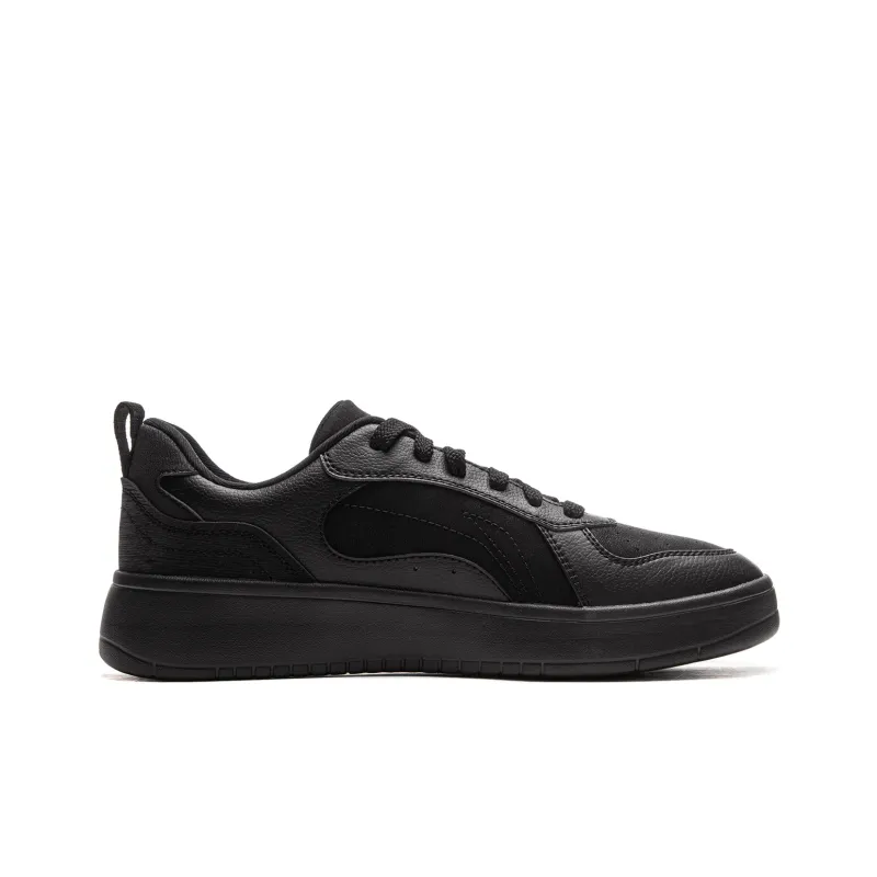 LiNing Spike Years Anti Slip Wear Resistant Low Top Skateboard Shoes Men's Black-1