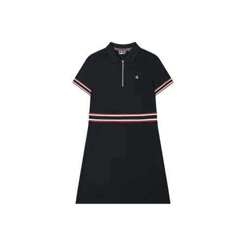FILA Lifestyle Short Sleeved Dress Women's Legend Blue