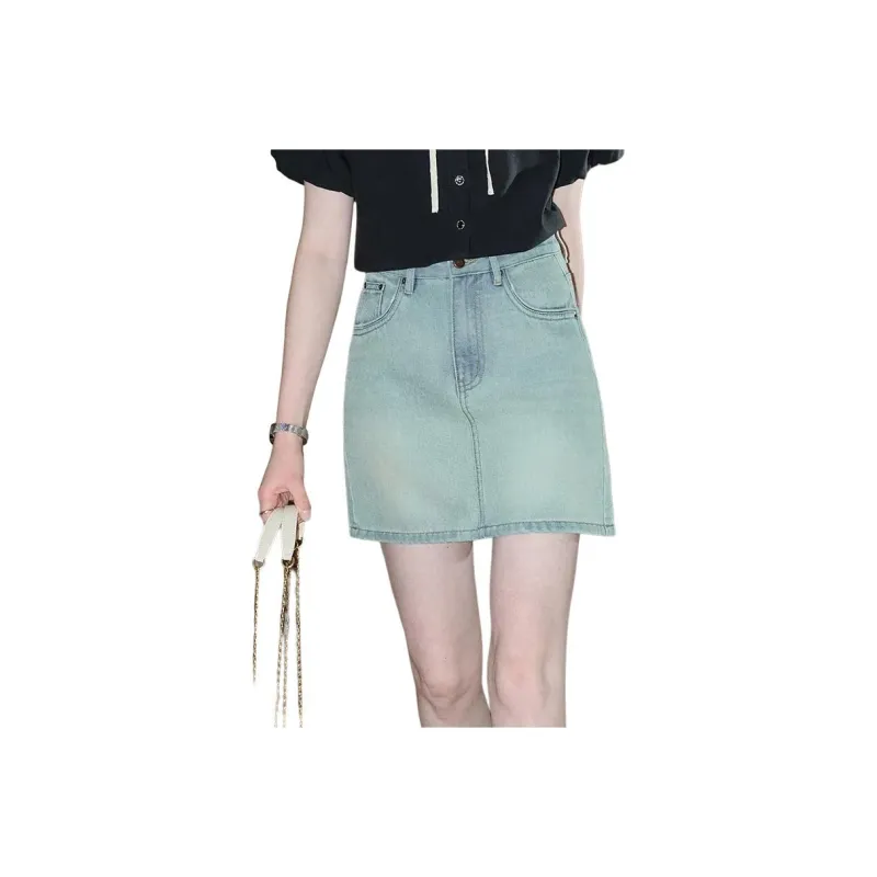 KUHNMARVIN Denim Short Skirts Women's-2