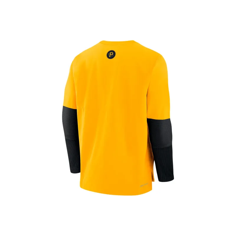 Nike Pittsburgh Pirates Authentic Collection City Connect Player Men's Nike Dri FIT Mlb Pullover Jacket-1