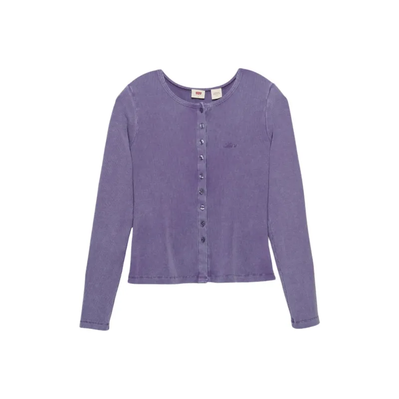 Levis Knitwear Women's Gray Purple-0