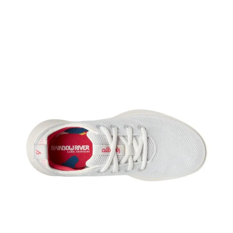 Allbirds Shock Absorbers With Slip Resistant Features Low Top Running Shoes Women's White-2