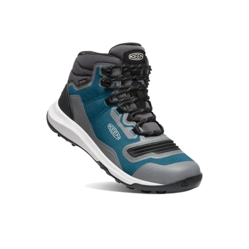 KEEN Tempo Waterproof And Slip Resistant Short Outdoor Boots Women's Blue-1