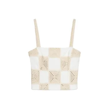 ZARA Camisoles Women's Frosted White