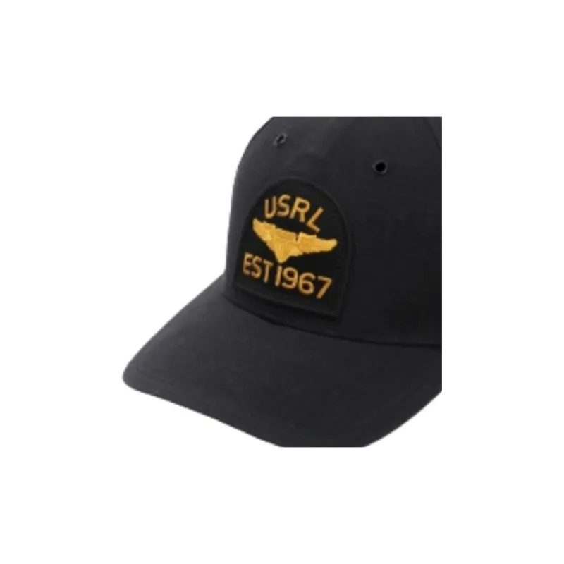 Polo Ralph Lauren Cotton Fabric Baseball Caps Men's Black-2
