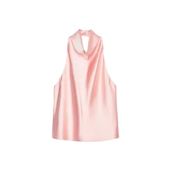 ZARA Tank Tops Women's Pink