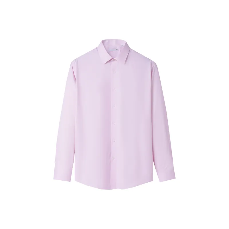 HLA Shirts Men Pink Stripes 54-0