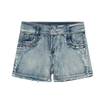 Hao Zhilang Denim Shorts Women's