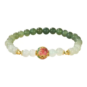 Royal Heaven's Choice Bracelets White Jade/Pale Greenish White Jade Women's