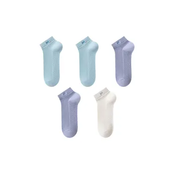 MIIOW Cool One Summer Series Ankle Socks Women's 5 Pack