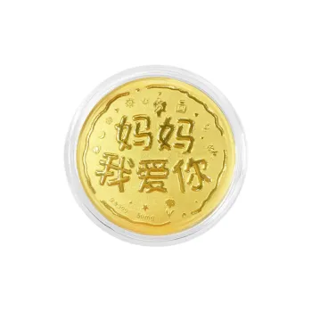 KiNGZiT Gold Coin Pendants Unisex