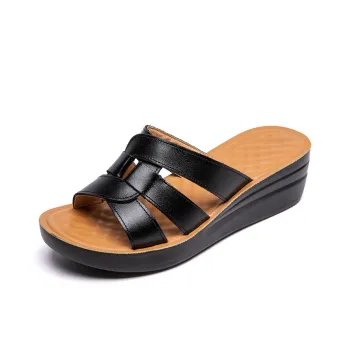 EGCHI Quick Dry Slip Resistant Slide Slippers Women's