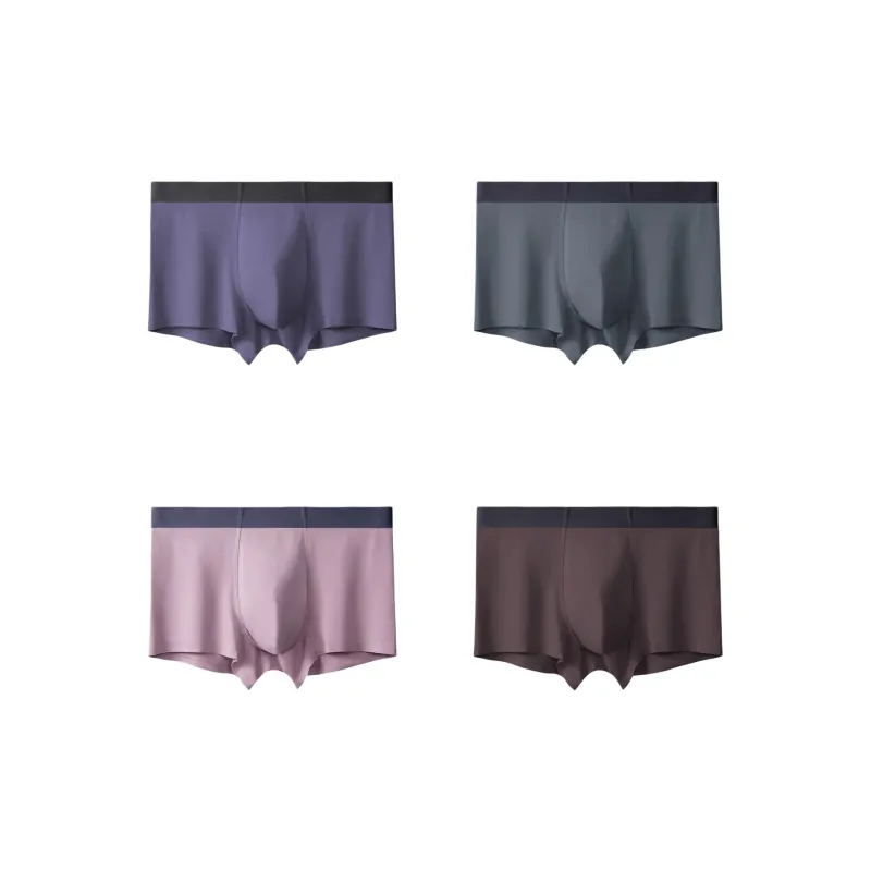 LUYOUYE Underpants Men's 4 Pack-12