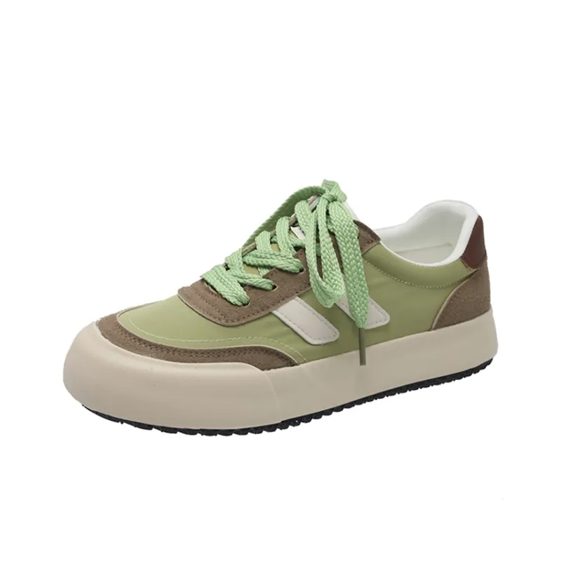 Puppytown Anti Slip Wear Resistant Low Top Skateboard Shoes Women's-4