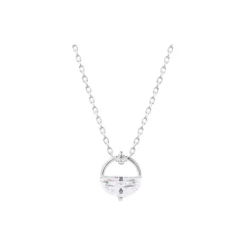 Regalrose 925 Sterling Silver Necklaces Women's Silver