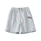 [300g Heavyweight]Heather Gray (Mb Brush Stroke Smiley Face Pants Logo)