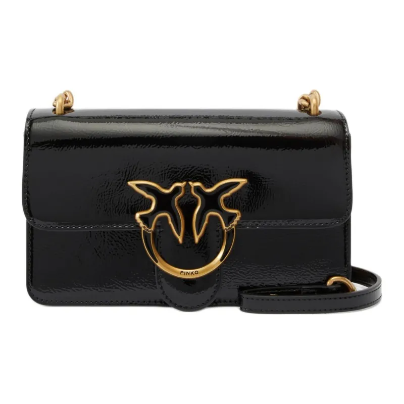 PINKO Love One Logo Plaque Mini Shoulder Bag-1