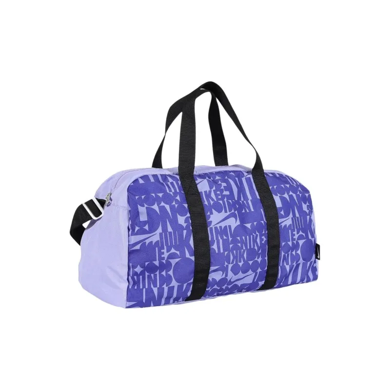 Nike Polyester Boston Bag Swim Bag One Shoulder Handbag Travel Bag 14L Kids' Purple-0
