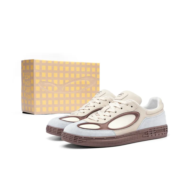 LOXKI Alpha Round Shoes Waffle Shoes Low Top Skateboard Shoes Unisex-10