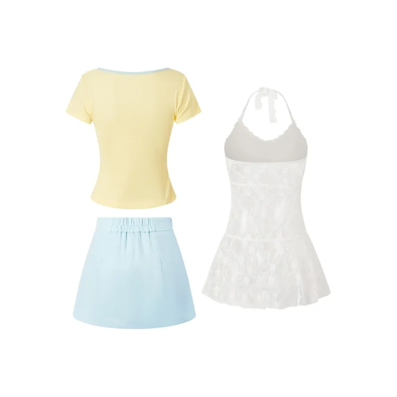 AFGGD Two Piece Skirt Sets Women's-1