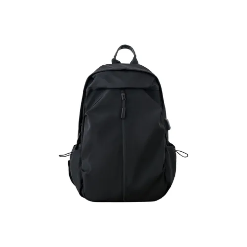 Wolfhorse Nylon Backpack Regular Unisex Black/Dark Gray/Light Gray/Dark Blue