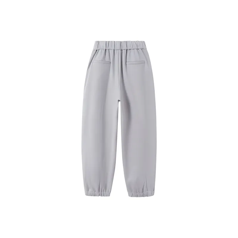 SFNT Casual Pants Unisex Dark Heather Gray-1