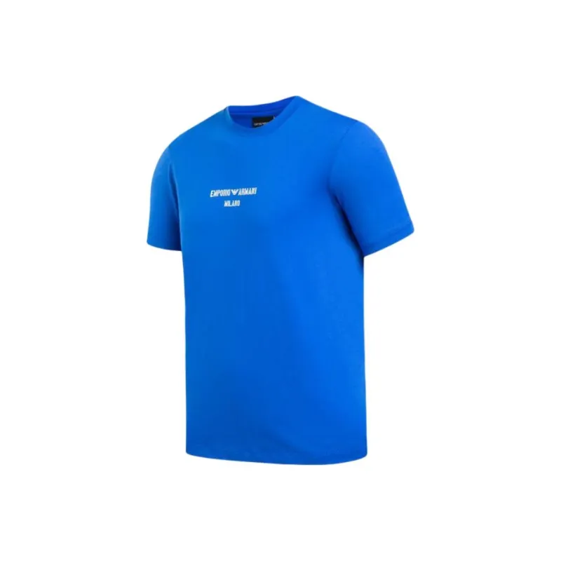 EMPORIO ARMANI SS22 T Shirt Men's Royal Blue-2