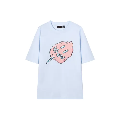 Drew House SS25 T Shirts Unisex Light Blue