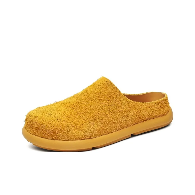 SOBB Rubber Sole Abrasion Resistant Slip Resistant Closed Toe Slippers Men's-12