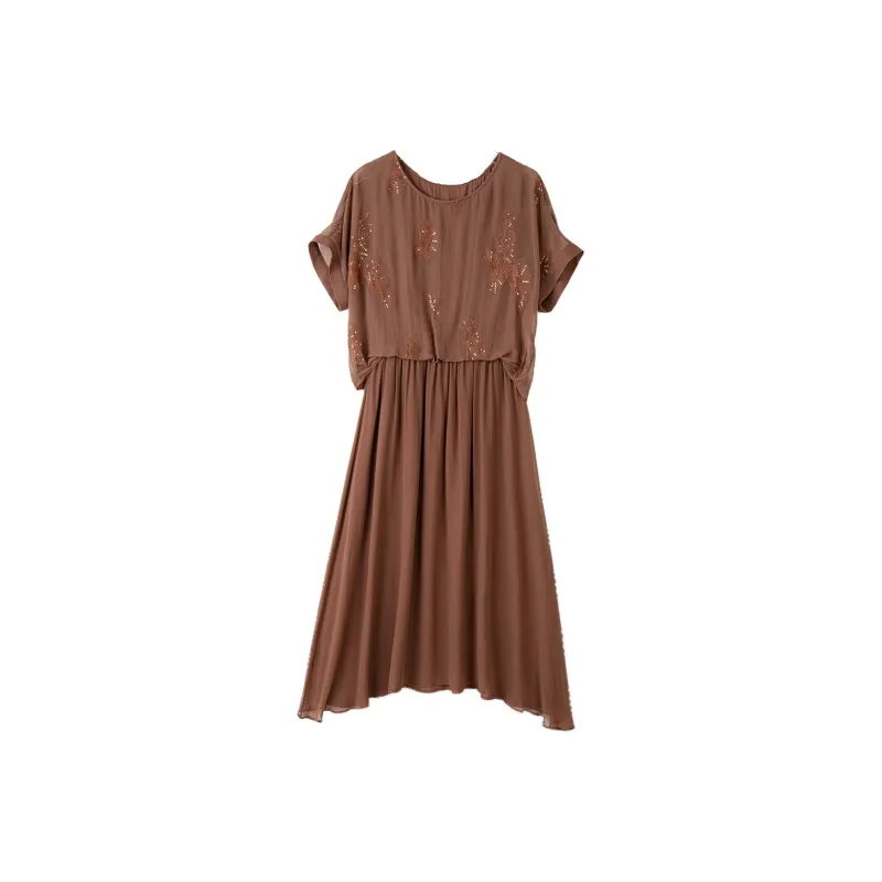 To The West Short Sleeved Dress Women's-0