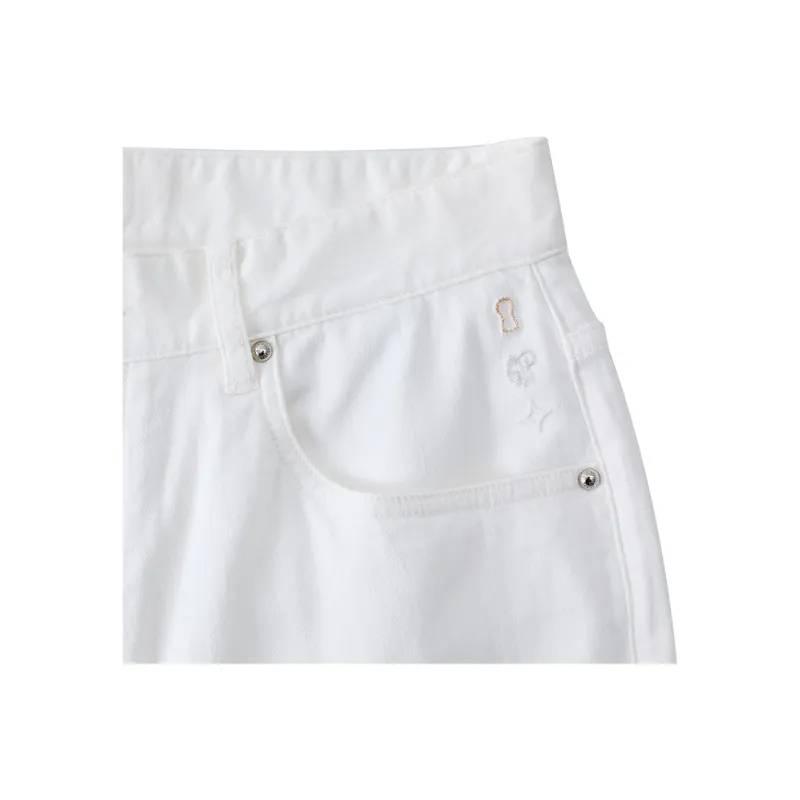 PP.GOLDEN Jeans Men White-3