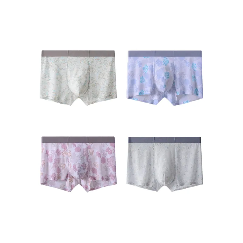 LUYOUYE Underpants Men's 4 Pack-4