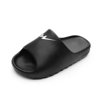 Binary EVA Quick Dry Slip Resistant Slide Slippers Unisex Black