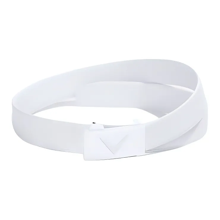 Callaway Synthetic Leather Belts Men's White -1