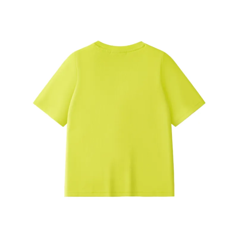 FILA FUSION URBAN TECH Regular T Shirt Women's Sulfur Green-1