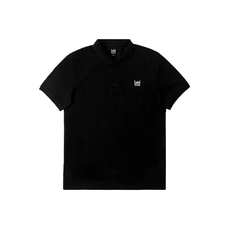 Lee Polo Shirts Men Black-3