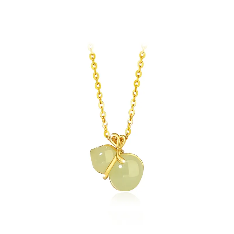 GIFU Serpentine Jade Necklaces Women's-0